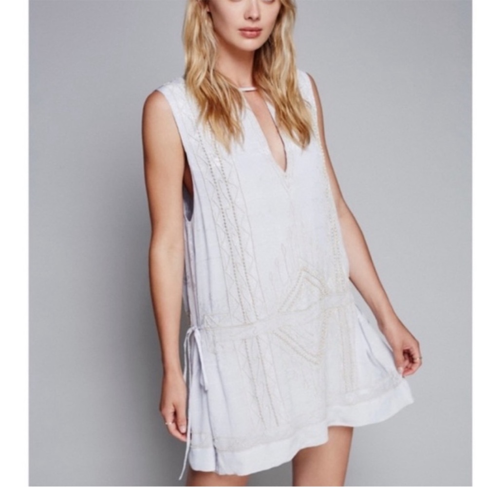 Free People love story  mini tunic dress